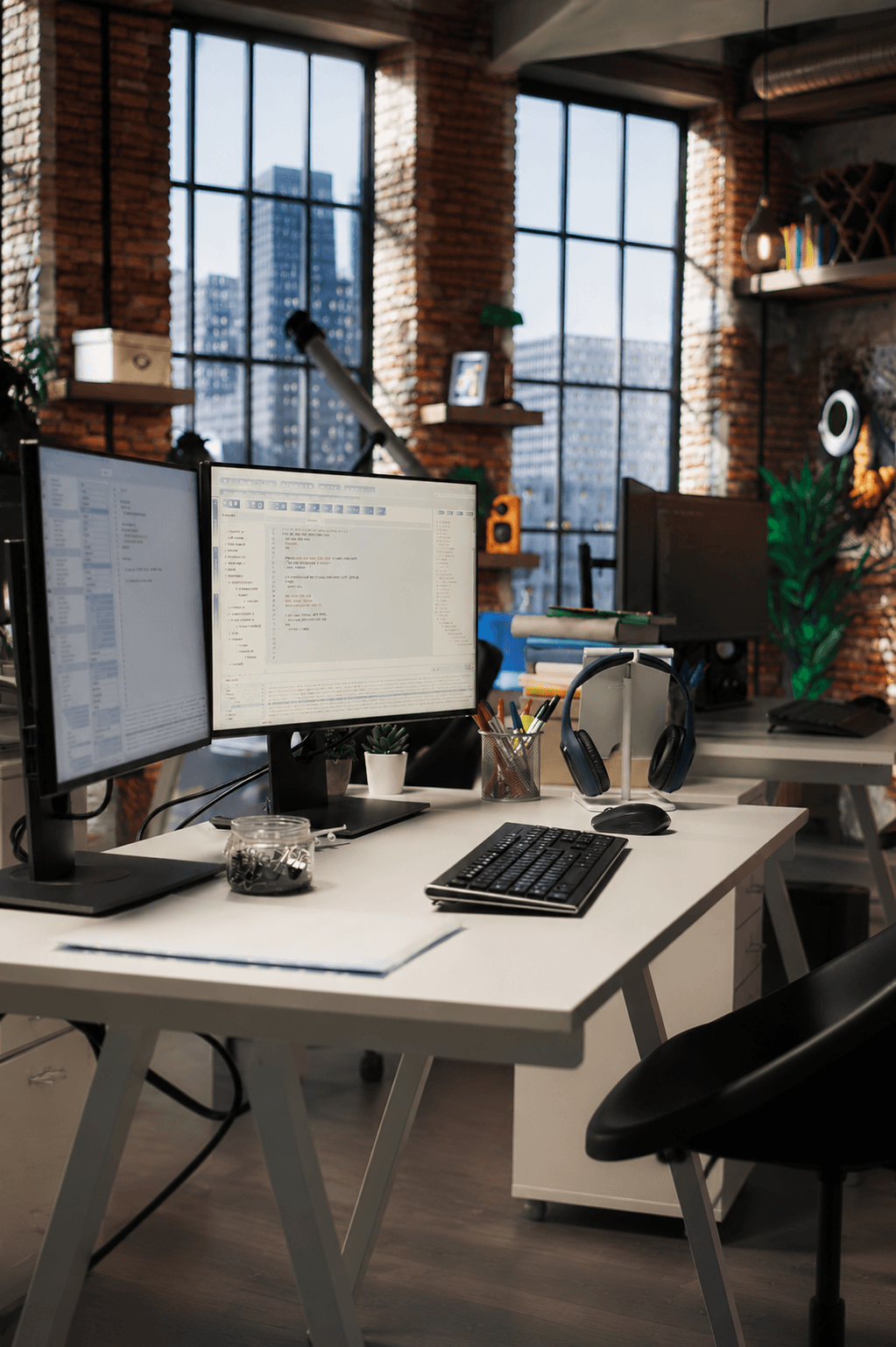 High-quality modern office interior representing professional excellence