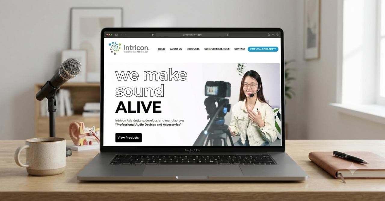 Intricon - Corporate business website