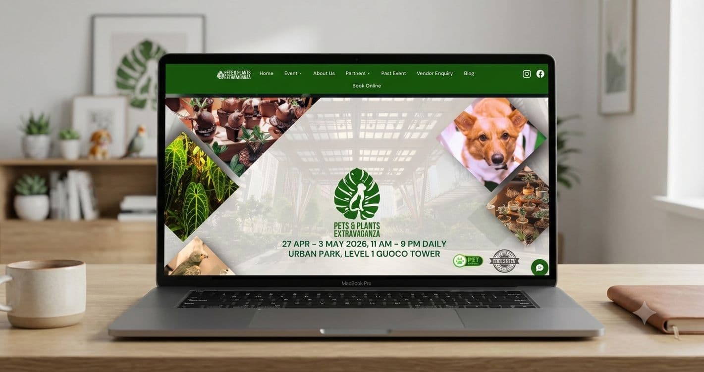PP Extravaganza - Events website